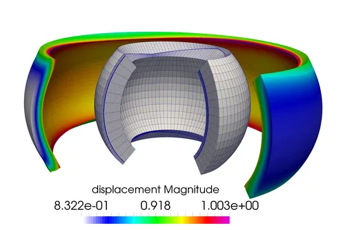 Pressurized hollow sphere