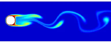 Transport of a chemical species in the flow